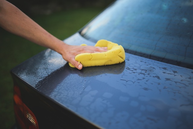 step 4- Pre Rinse car - How do you wash your car at a coin car wash?